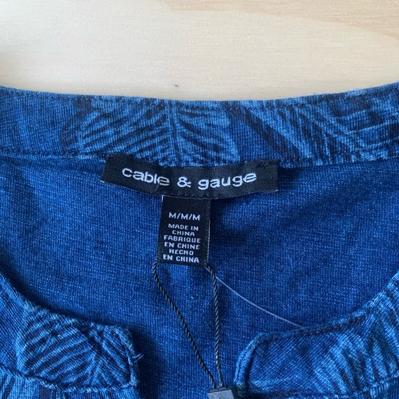 Cable & Gauge tank top - Picture 2 of 5